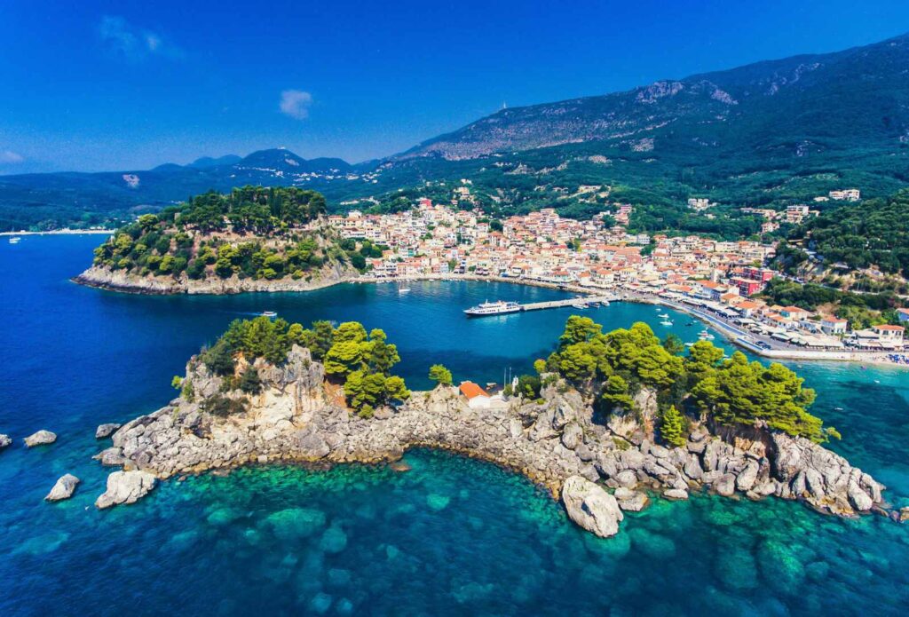 Isola di Parga, tra acqua cristallino e e è paesaggio verde- Viaggio sostenibile in Grecia