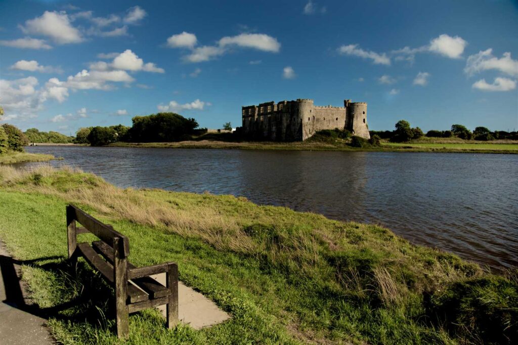 Castello di Pembroke, nel Pembrokeshire, Galles- Viaggio sostenibile nel Galles